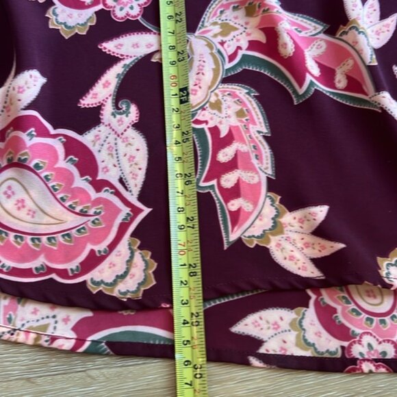 Show Me Your MuMu Floral Long-Sleeve Dress Small Flowy Style - Picture 7 of 7